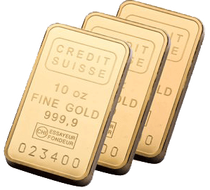 10 oz Credit Suisse Gold Bullion Bar