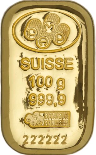 100 Gram Gold 9999 Bar