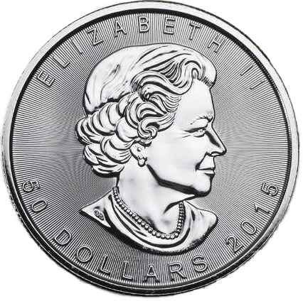 Buy Platinum Coins 1oz Canadian Maple Leaf Obverse