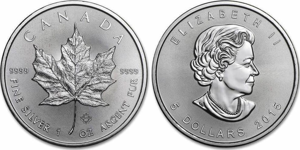 Buying Silver Coins - 1oz Maple Leaf