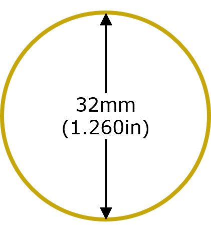 Diameter of Chinese Panda Gold Coins for Sale