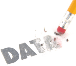 GDPR erasing data