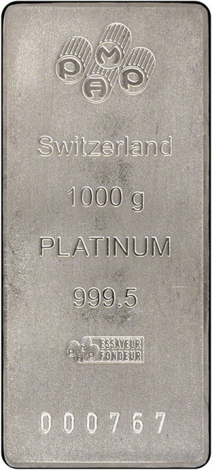 1 Kg Platinum Bar